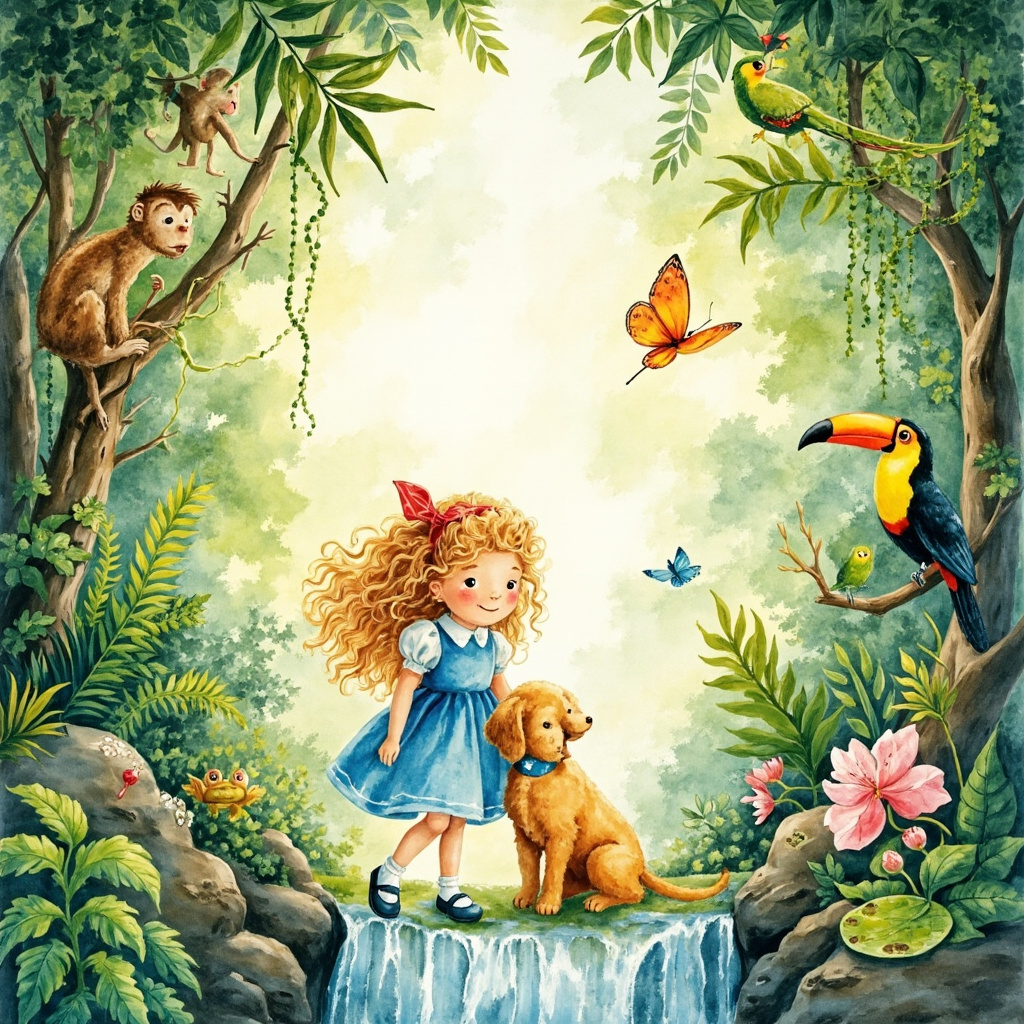 Find Luna in the Rainforest cover